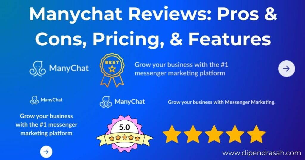 Read more about the article Manychat Reviews 2025: Pros & Cons, Pricing, & Features