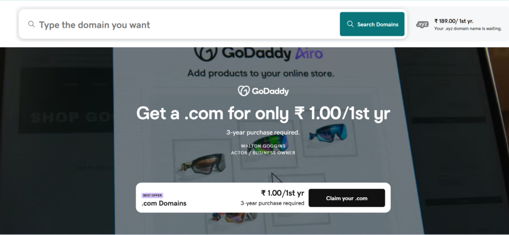 Best WordPress Hosting - godaddy